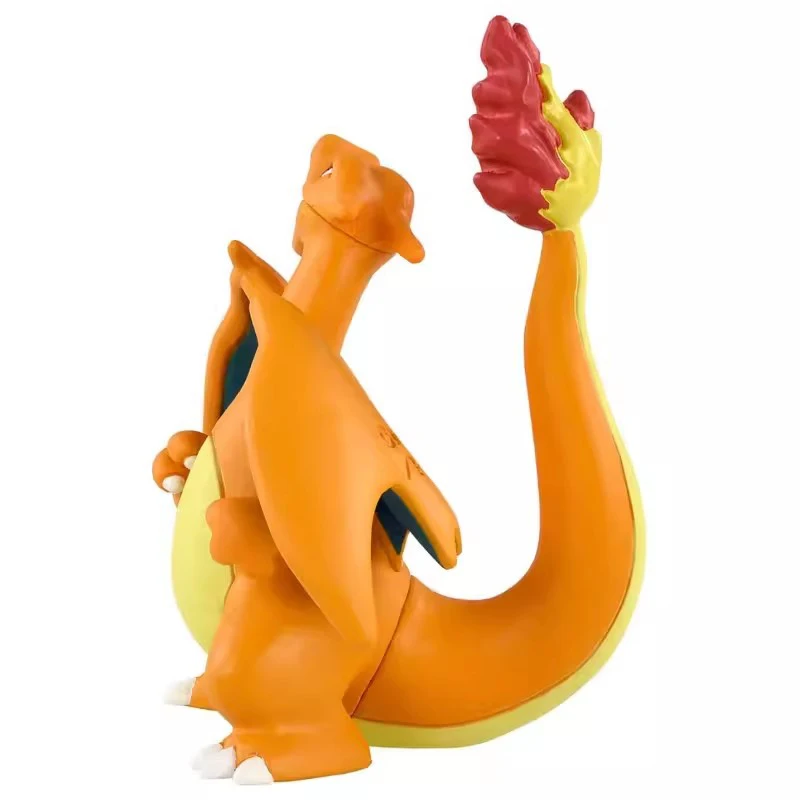 TAKARA TOMY Pokemon MS-15 Charizard modelo periférico figura de moda colección de muñecos de dibujos animados adornos juguetes para niños Decoración