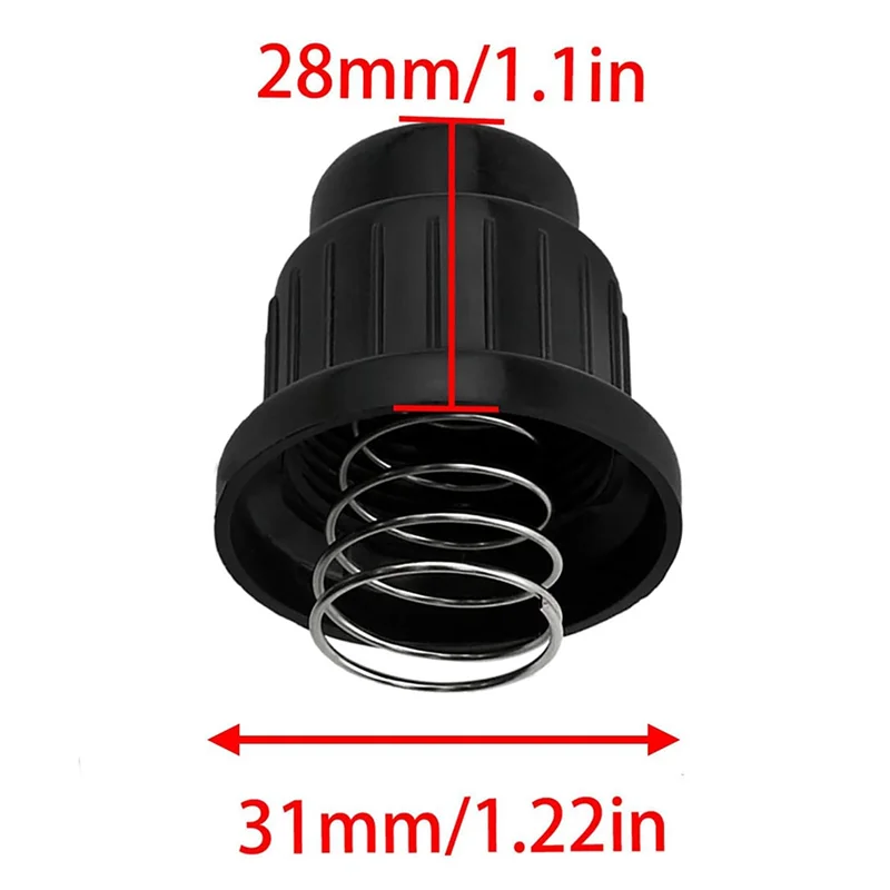 B46C 2Pcs AA Button Igniter Switch Igniter Button Cover And Spring Igniter Button Cover Grill Replacement