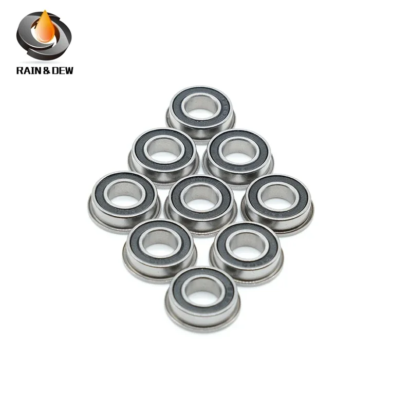 10PCS F688RS Ball Bearings 8x16x5 mm ABEC-7 , F688-2RS Flange Bearing For VORON 0 Motion, Use In A/B Drive Units Idlers XY Joint