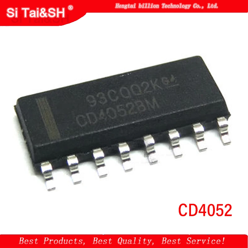 

10PCS/Lot CD4052 HEF4052 cd4052 hef4052 CD4052BM 4052 Waterproof shell