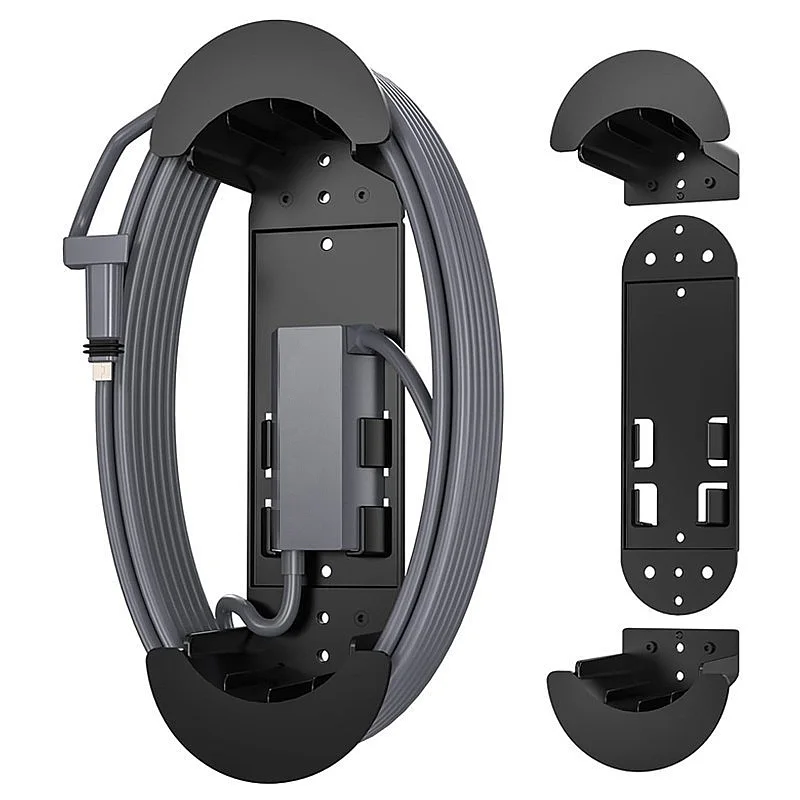 Ethernet Cable Storage Holder for Starlink Gen 2 V2 V3 Gen 3 Mounting Kit Cable Management V2 Adapter with ABS Stability