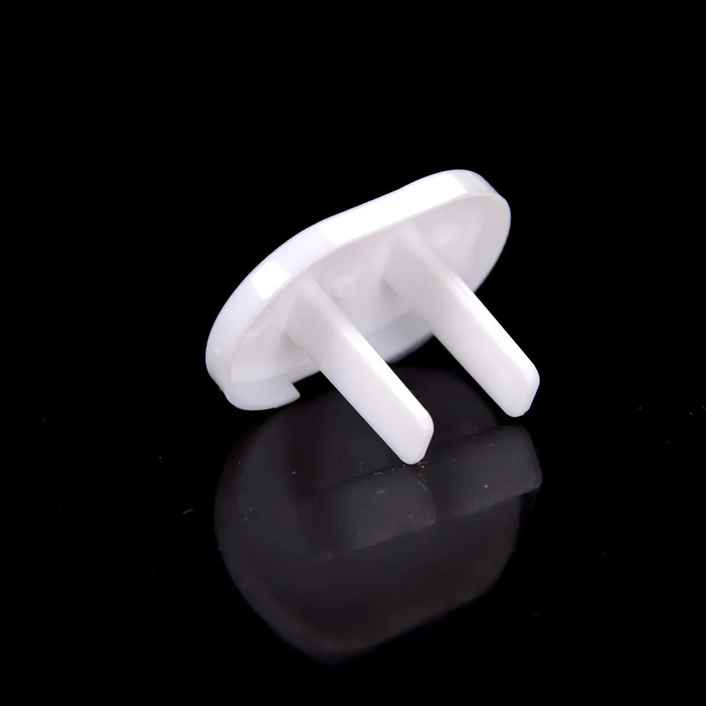 

50 шт. Защитные заглушки для розеток с угловым замком 90 градусов, из АБС-пластика, для дома, офиса, детских комнат, белые