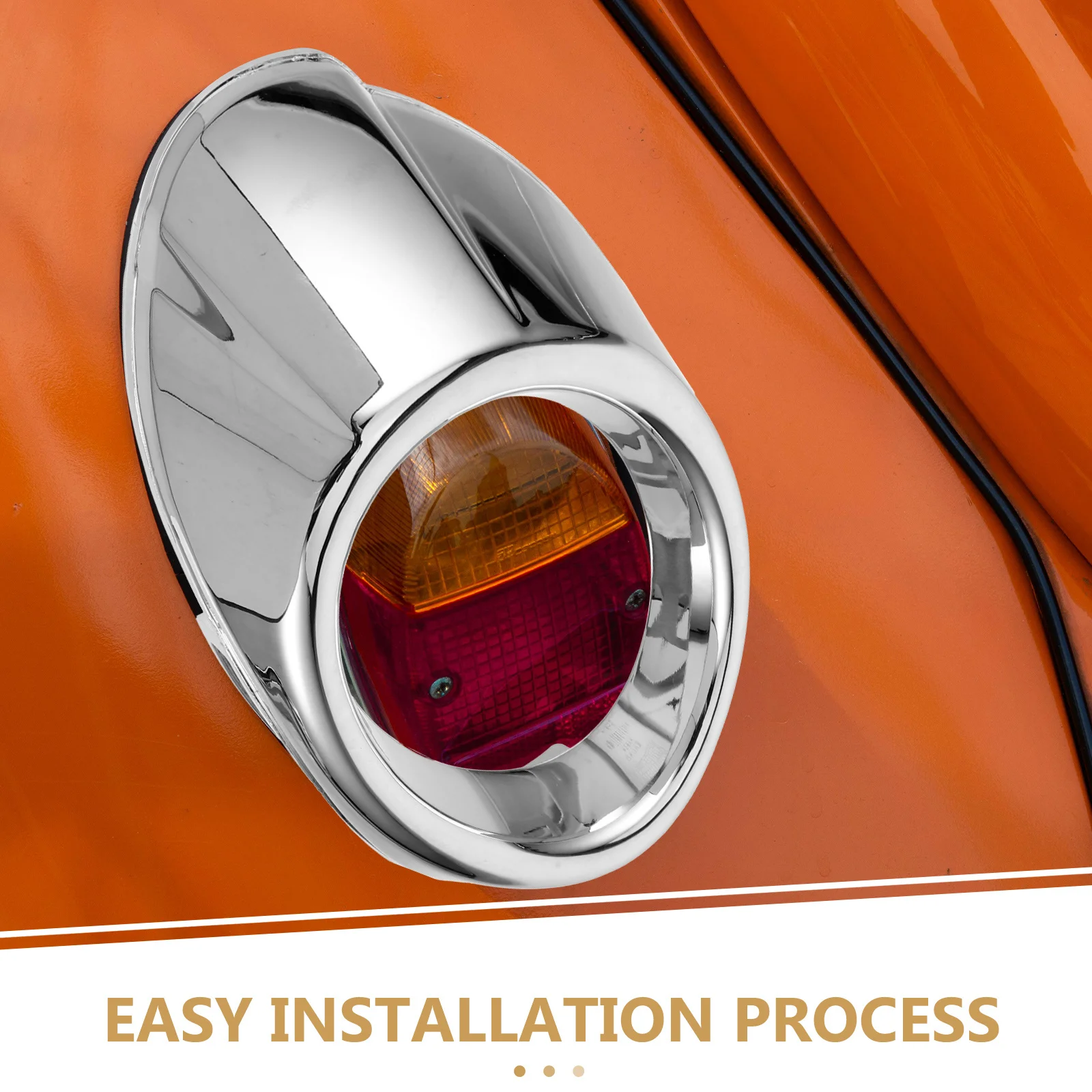 

2Pcs Fog Light Trim Molding Durable Stylish Car Accessories Easy Installation Left Right Protective Cover Fog Light Trim Ring