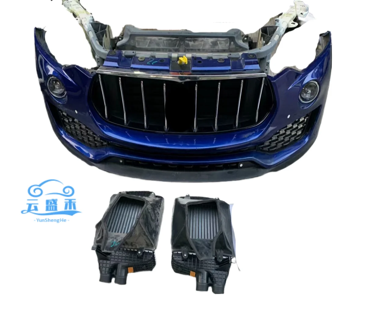 High Quality for Maserati Levante Car Front End Body Kit Includes Front Car Bumpers Grille Radiator Auto Parts Plastic