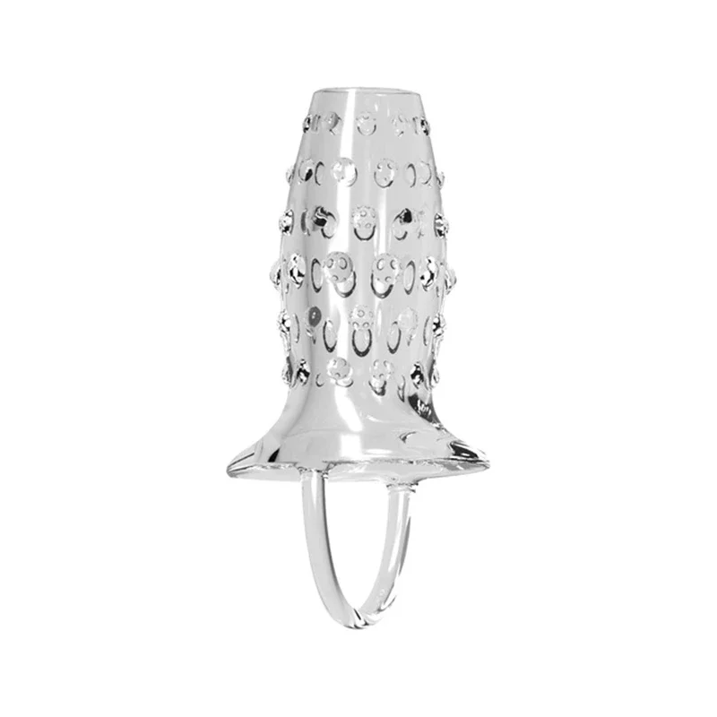 ปลอกอวัยวะเพศชาย ถุงยางอนามัย ฝึกการหลั่งเร็ว ยืดหยุ่นสูง ทนทาน ของเล่นทางเพศสำหรับผู้ชาย ไม่มีเครื่องสั่นสำหรับผู้หญิง