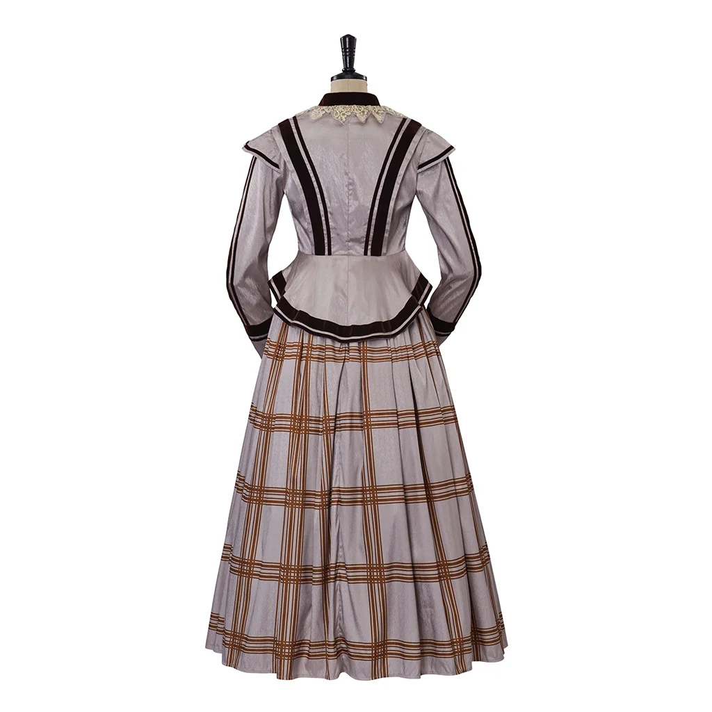 فيلم لينكولن ماري تود تأثيري حلي الكرة ثوب ماري تود الحرب الأهلية الفيكتورية أزياء المرأة أزياء التاريخية