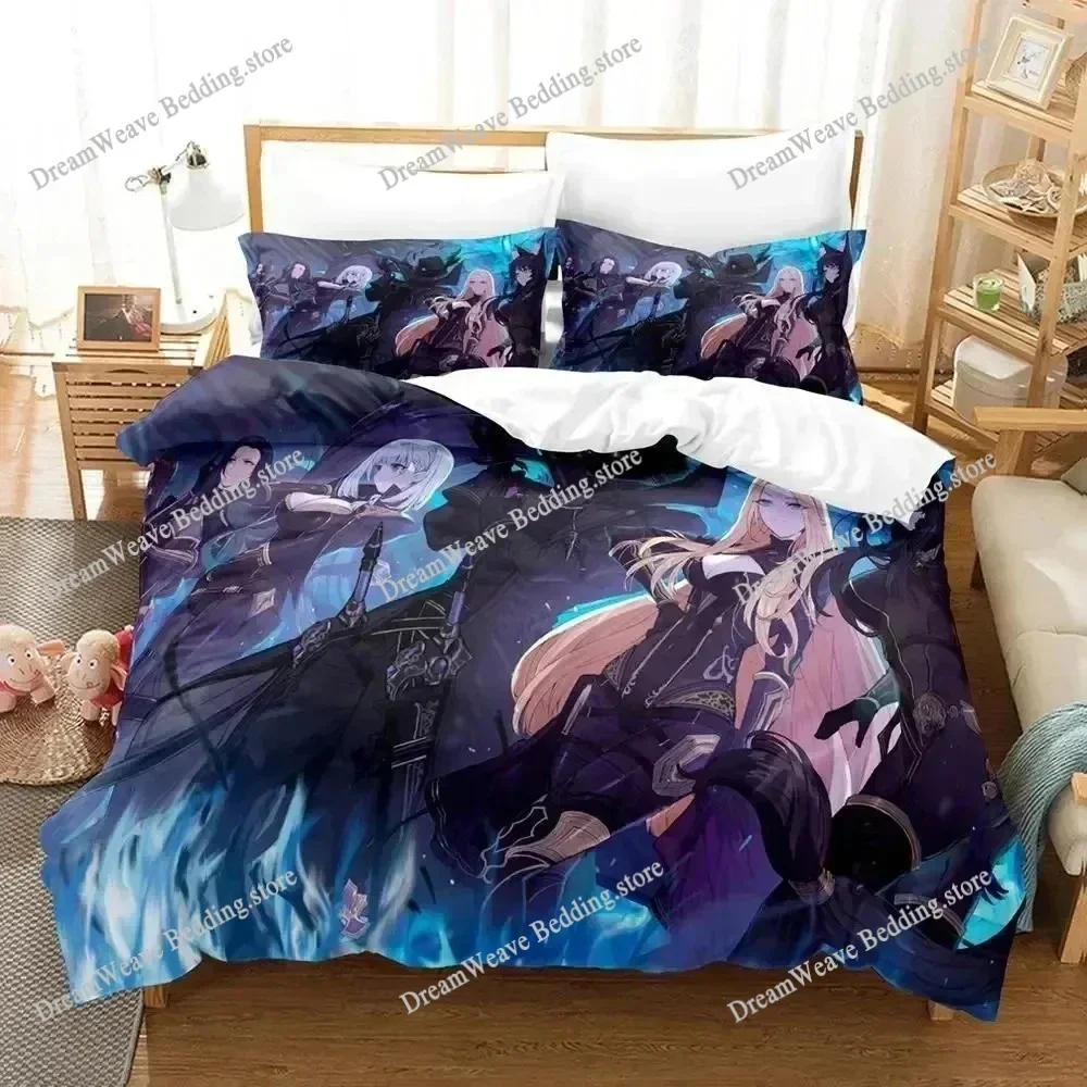 Anime Eminence in Shadow Bedding Set Polyester Quilt Cover Pillowcase Comforter King Queen Size Boys Adult Duvet Cover Bed Set