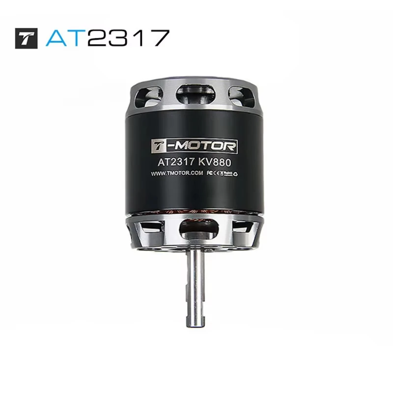 T-Motor KV880 1400KV KV1250 Long Shaft Brushless External Rotor for FPV Racing Fixed Wing RC drone drone Remote Function Alloy