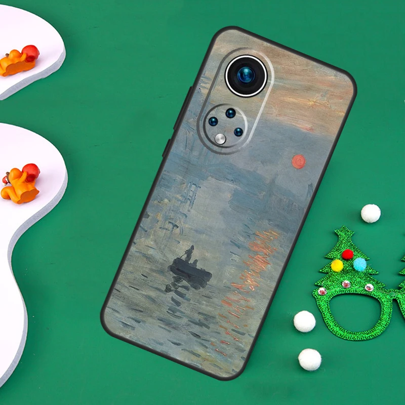 حافظة رسم فنية من كلود مونيه لهاتف Honor Magic 7 Pro 6 5 50 70 90 200 Lite X9b X9a X8a X8b X7a X6a X8 X9 X9c #4