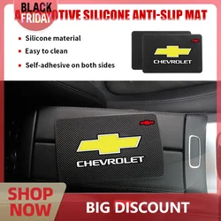 Car Silicone Anti-Slip Mat Sticky Auto Interior Dashboard Non Slip Pad For Chevrolet Cruze Lacetti Captiva SS Z71 Impala Camaro