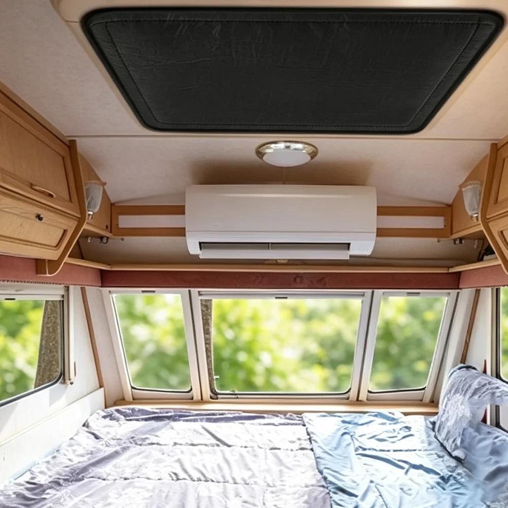 for rv Sunroof Sunshade Pad 41x41cm Aluminum Foil and Oxford Fabric UV Blocking Lightweight Insulation for Outdoor Travel