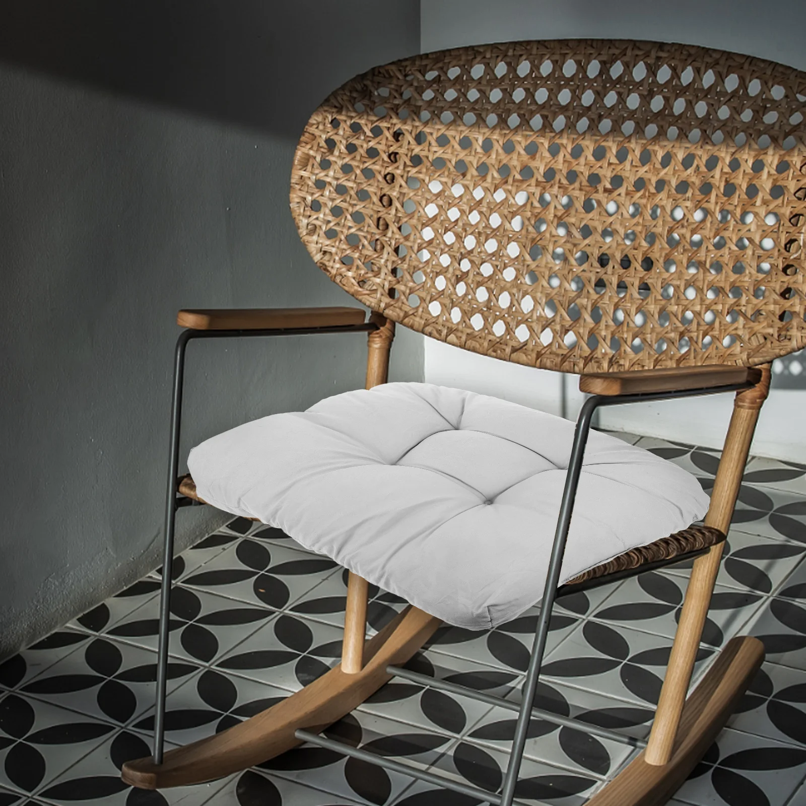 

2Pcs Chair Cushion Thickened Floor Seat Cushion for Office Car Patio Garden Seats Cushions Comfortable Non-Slip Design