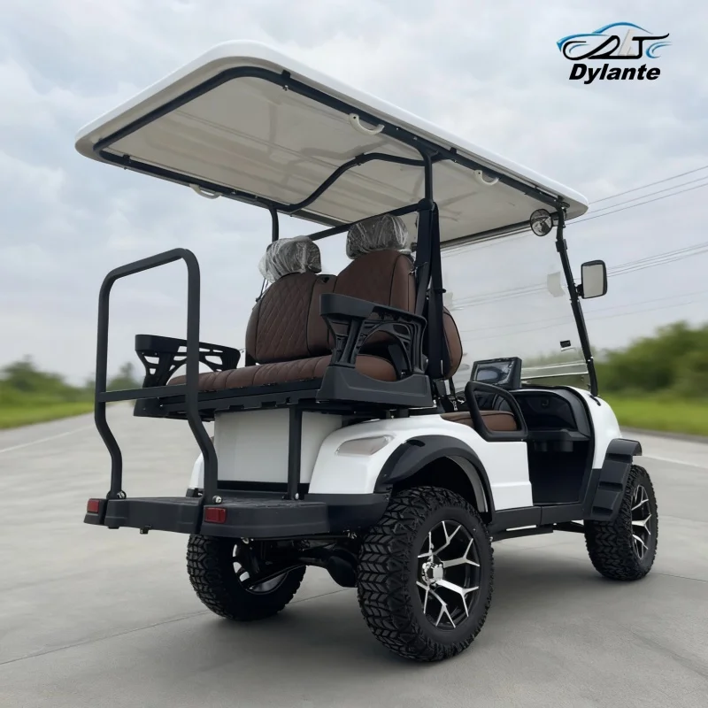 أوف CE المعتمدة 2 4 مقاعد بطارية ليثيوم تعمل بالطاقة عربة جولف الكبار سكوتر 60 فولت 72 فولت بطارية ليثيوم تعمل بالطاقة عربة جولف كهربائية #6