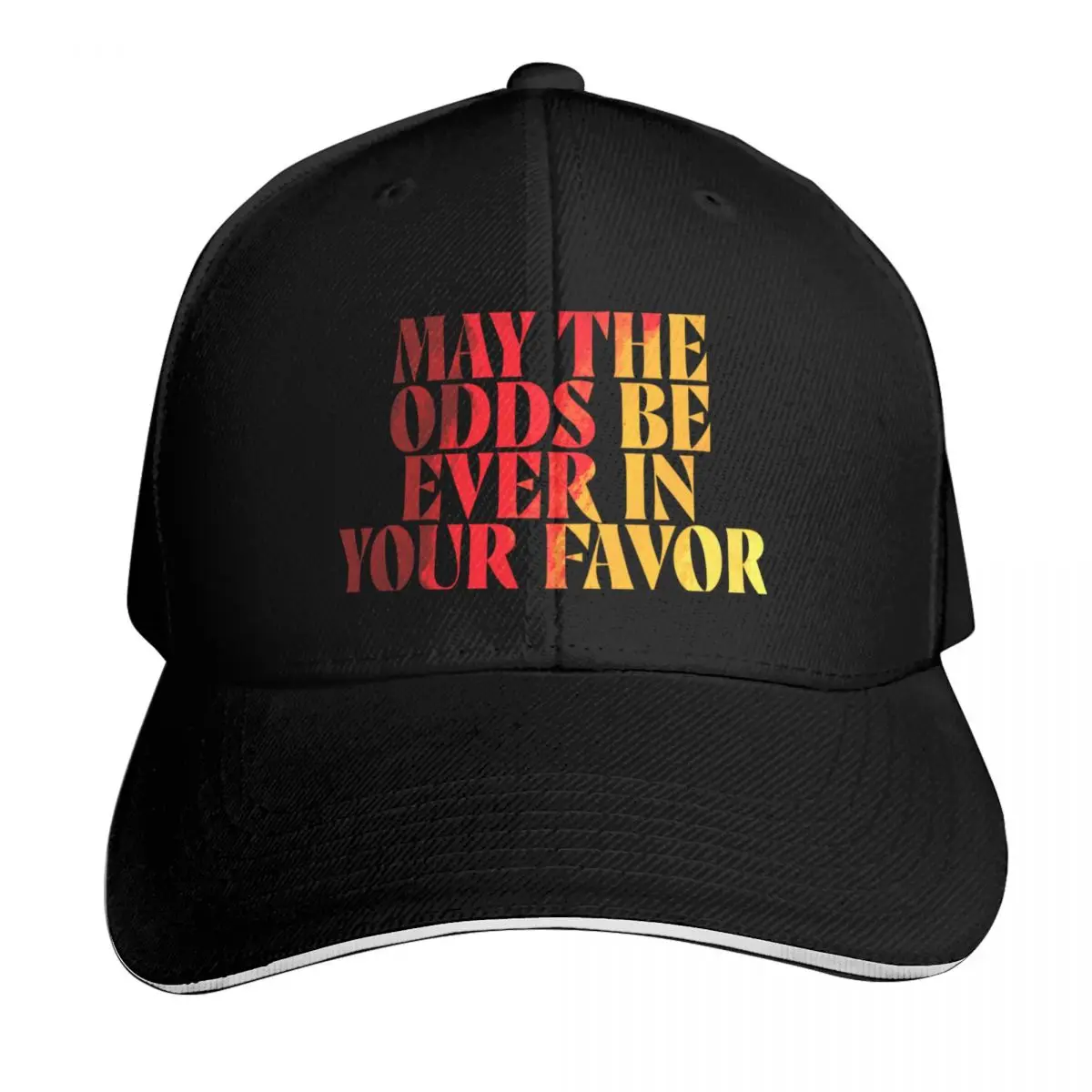 

may the odds be ever in your favour Baseball Cap custom caps foam party Hat cute Trucker Hat Men's Caps Women's
