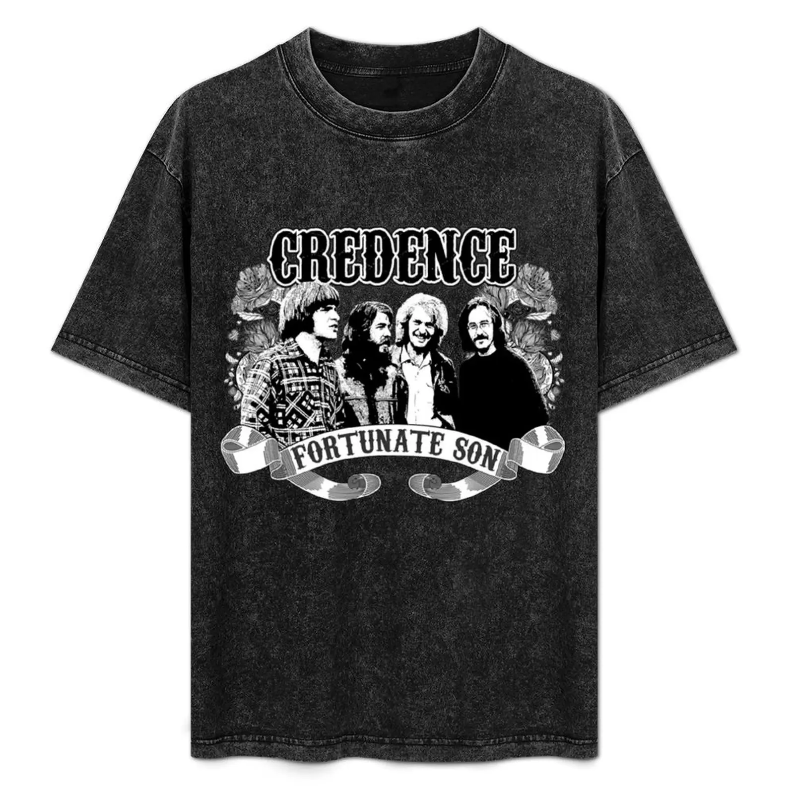 

Creedence Clearwater Revival T-Shirt Classic Basic Casual T-Shirt