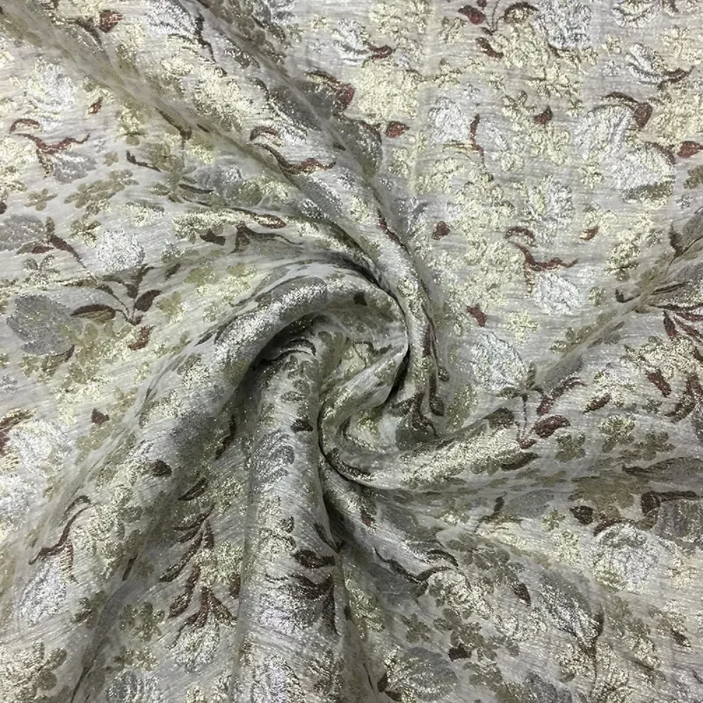 

Ткань жаккардовая в европейском стиле с темным узором для осенне-зимних пальто, платьев и детских костюмов