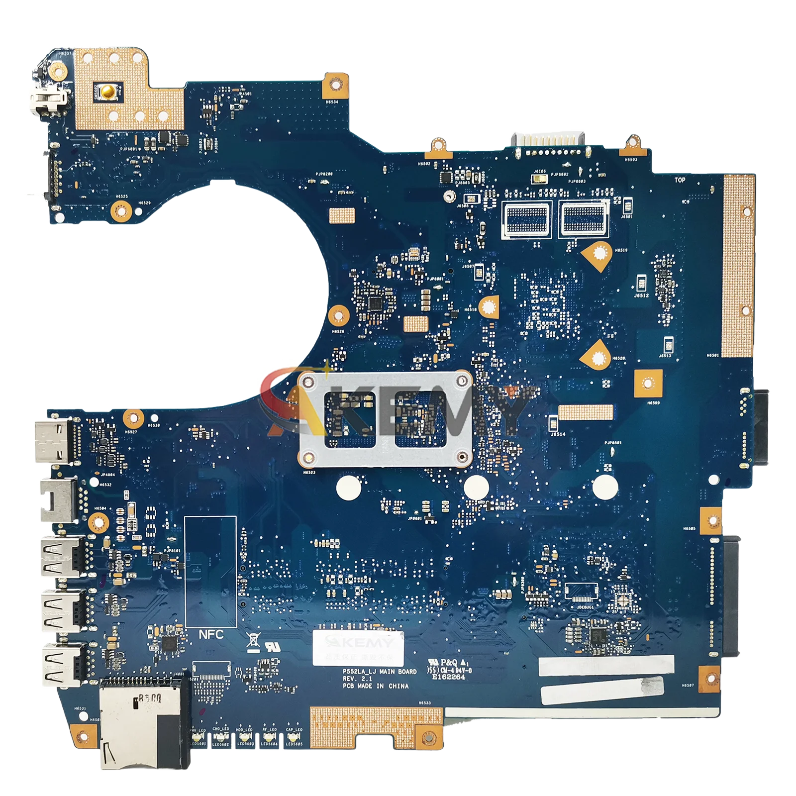 Placa base para ordenador portátil P552LA para ASUS ProArt PE552L P552LA P552LJ PX552L PRO552L P552L con I3 I5 I7 CPU pruebas OK envío rápido