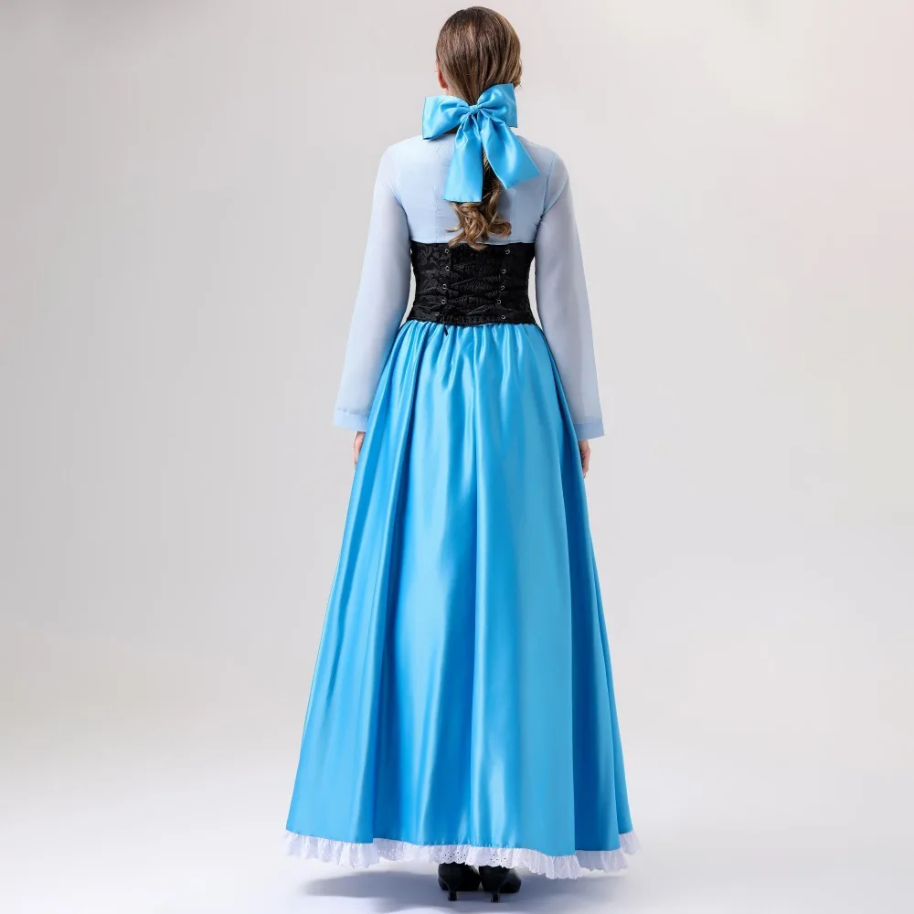 Adult Women's  Princ Dr loween Par Costume Fairy T Role-plang Clothing Mermaid Tail Evening Gown