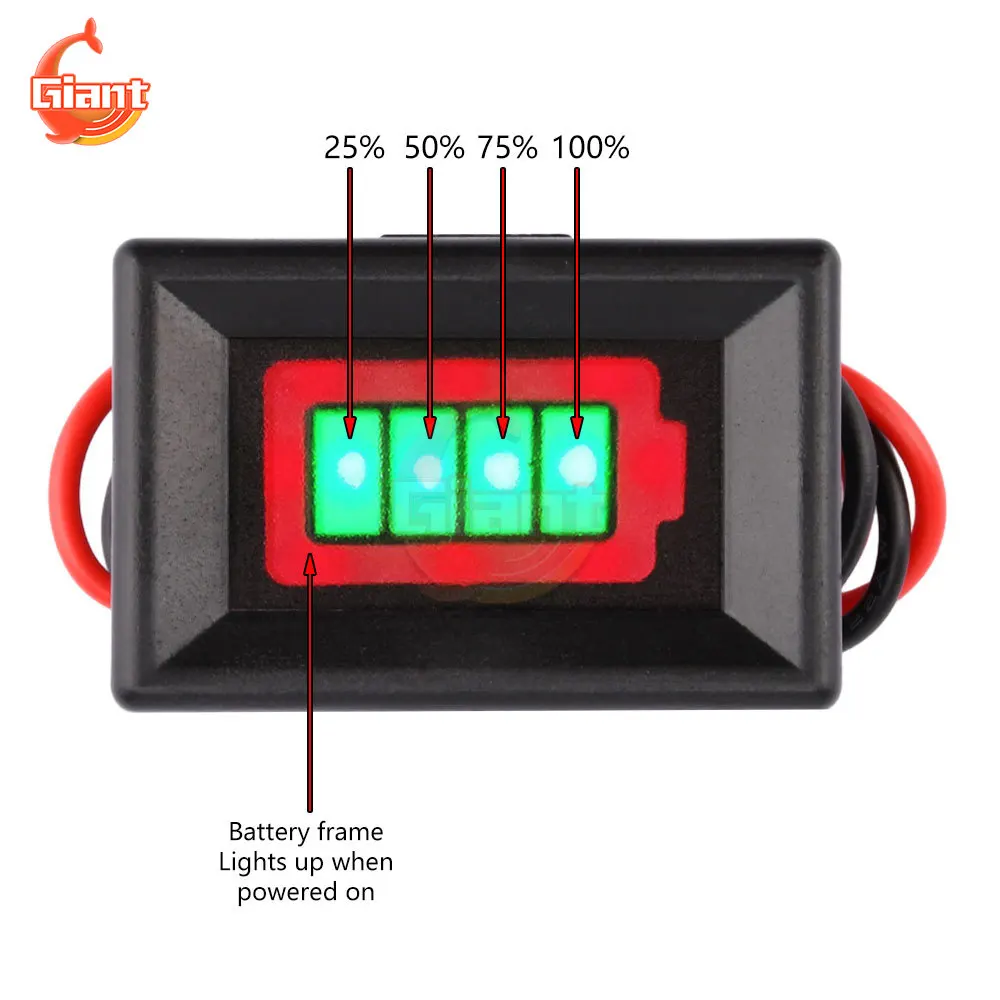 1S 2S 3S 4S 18650 Lithium Battery Capacity Indicator Module LED Display Battery Level Indicator Battery Charging Board Tester