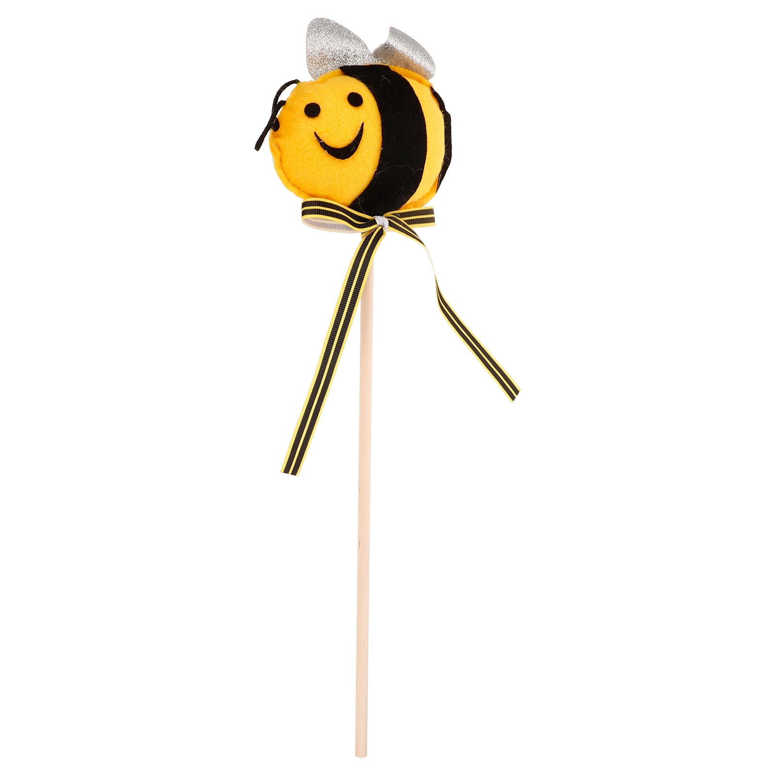 

W Girls Party Ribbon Design Fairy W Cosplay Stick Kids Toy Ribbon Fairy Stick Design Stage Performance