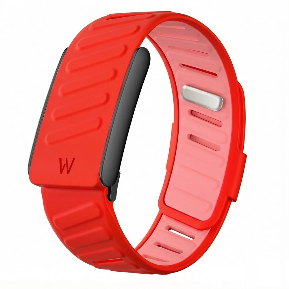 Neuestes Modell, geeignet für Whoop 5.0 MG Silikon-Sportarmband PEAK/LIFE mit U-förmigem Metallrahmen aus Titan, MG Ersatzarmband