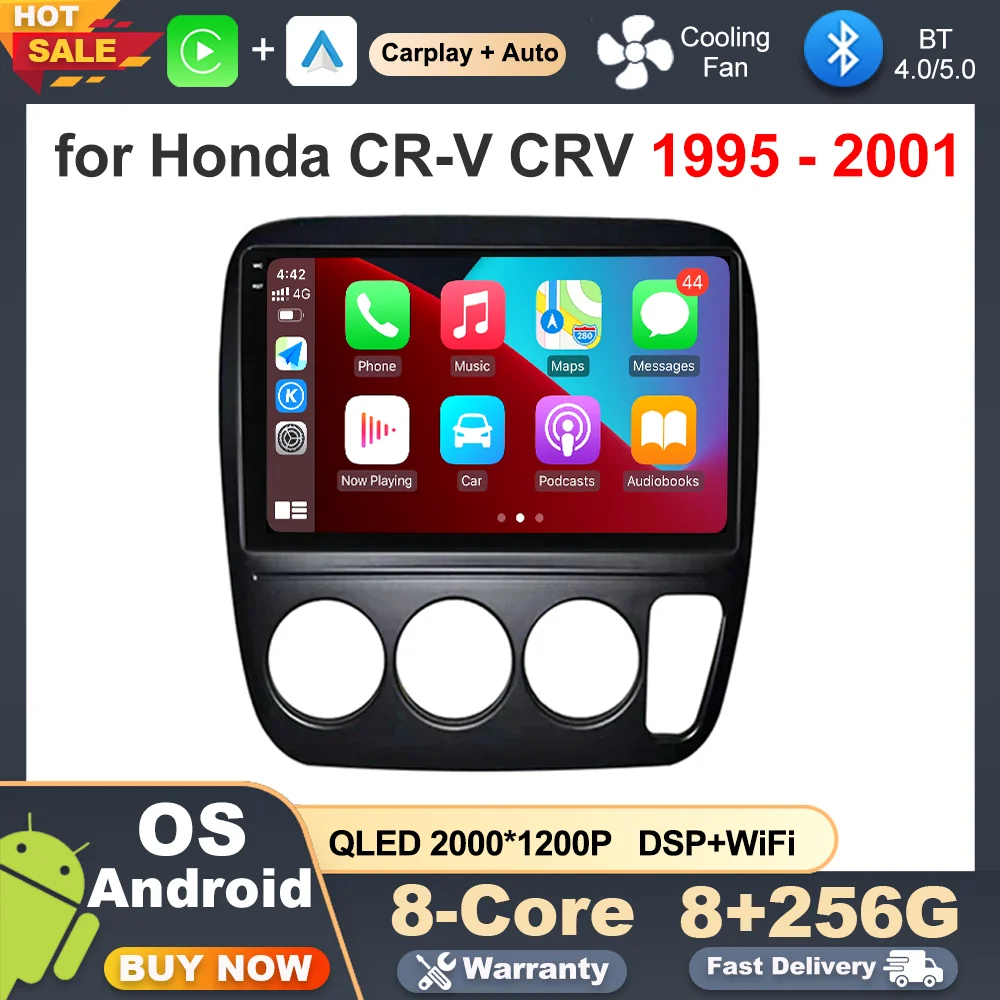 

Android Intelligent System for Honda CR-V CRV 1995 - 2001 9 '' Car Radio Multimedia Player GPS Navi Auto Accessories BT No 2 din