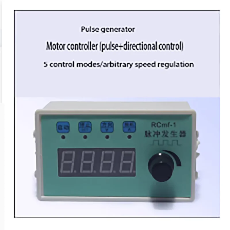 RCmf stepper motor controller, pulse generator, multi turn potentiometer speed control Can control stepper motor, servo motor