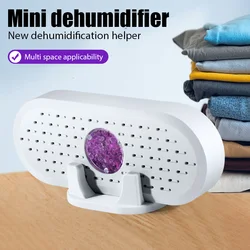 Portable Dehumidifier Reusable Home Mini Dehumidifier Bedroom Office Closet Shoes Cabinet Moisture Absorber Small Dehumidifiers