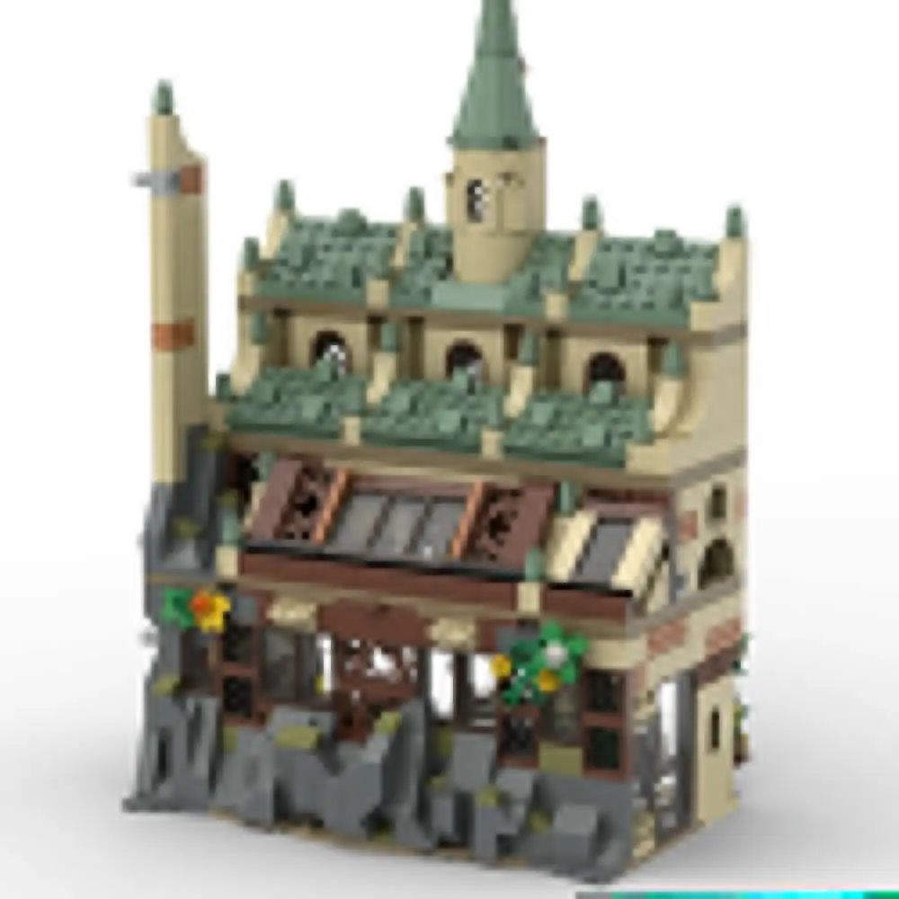 

Modular Building:vHouse Extension for Castle Theme 625 Pieces MOC Build