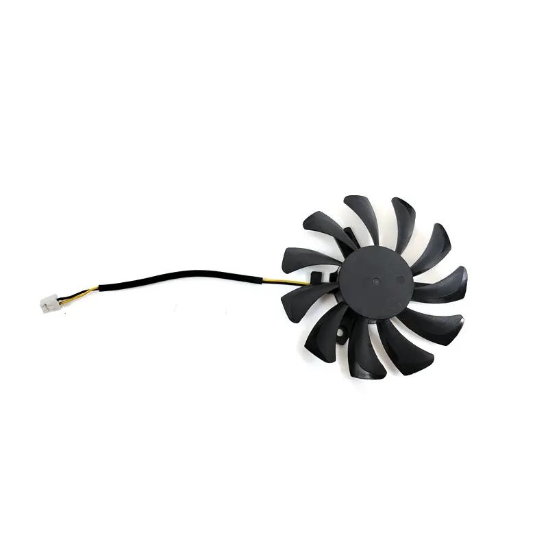 NEW 75MM GA81S2U GA71S2H 2PIN 0.38A for Sapphire R7 240 250 D5 Platinum Edition R7 350 Graphics Card Cooling Fan