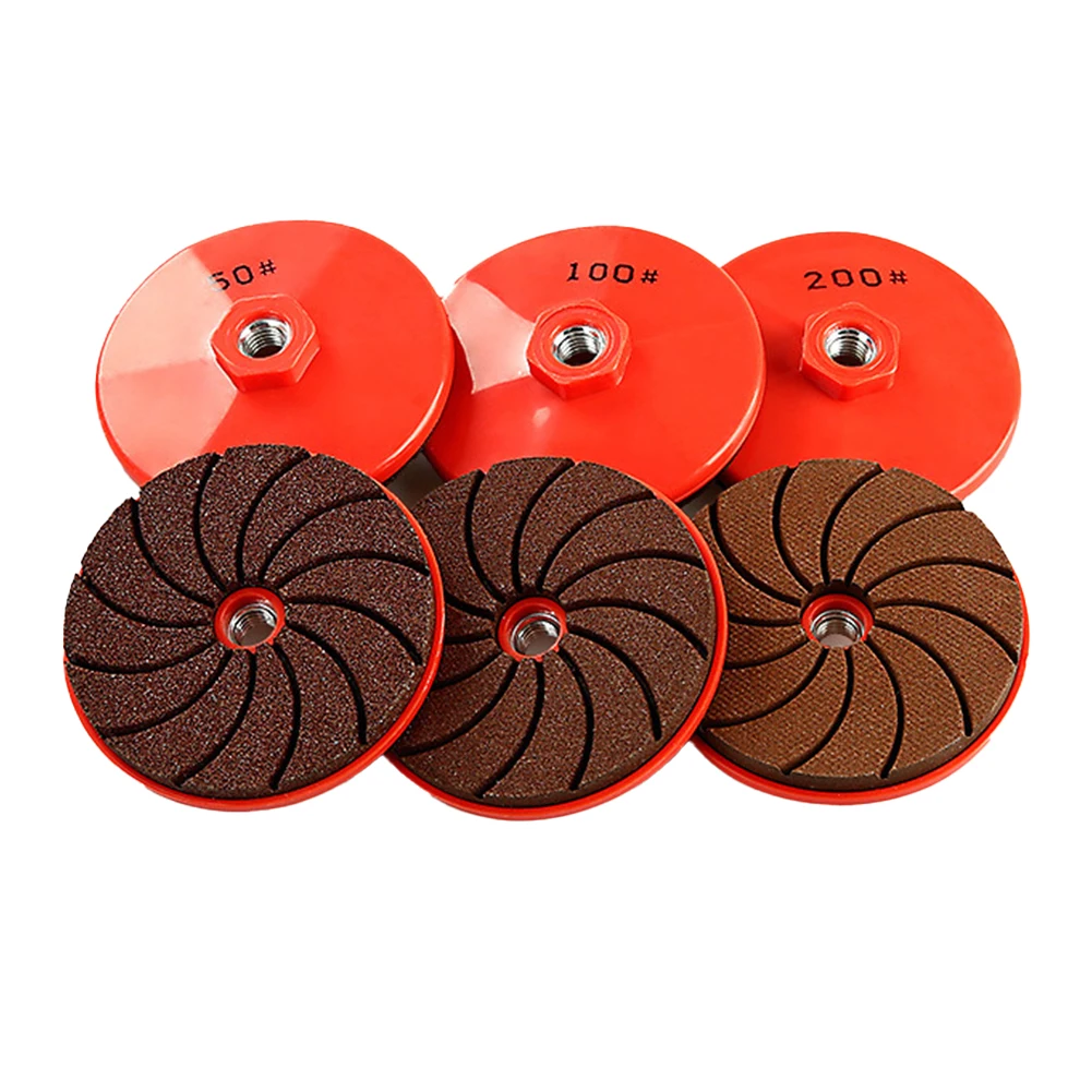 

1pc Integrated Grinding Disc For 100-type Angle Grinder With Built-in Thread Tile Trimming Grinding Metal Polishing Tools Parts