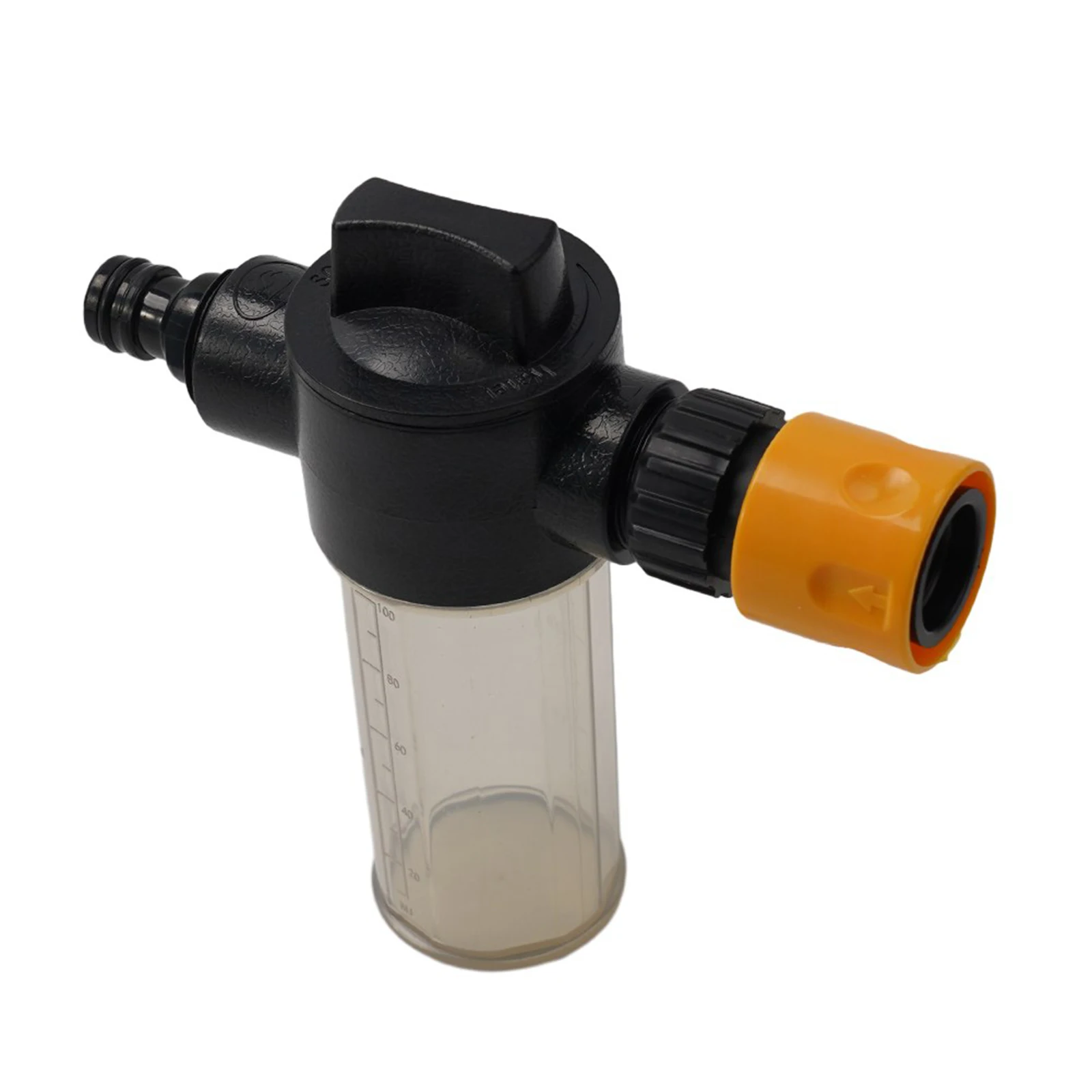 Car Wash Foam Pot 100ML for Garden Hose For Lance Equipment with Foam Output Modulation and Direct Water Inlet Interface
