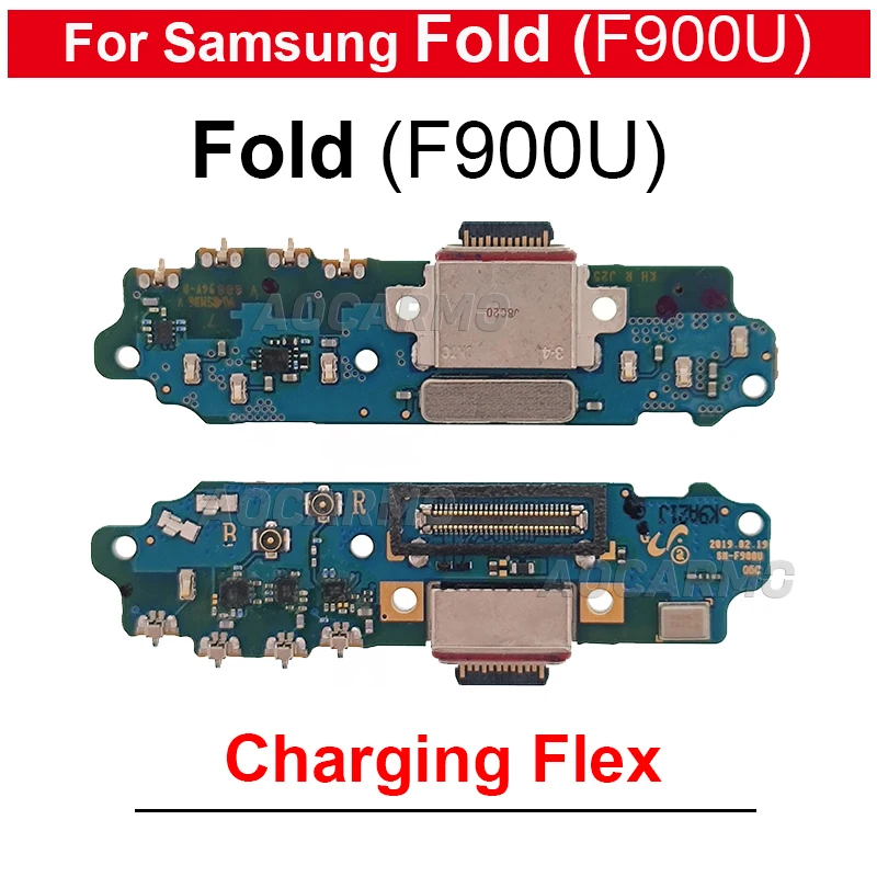 

USB Charging Dock Charger Port With Microphone For Samsung Galaxy Fold F900U Replacement Parts