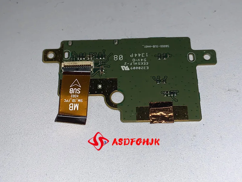 Originale per Lenovo Tab3 10PLUS S6000L connettore per scheda SD scheda logica PCB S6000-SUB-H401 funziona perfettamente