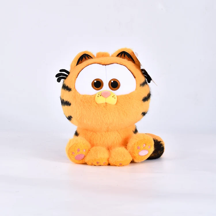 Garfield família pelúcia gato preguiçoso boneca de pelúcia anime simulação gatinho peluche kawaii brinquedos hobbies decoração para casa presentes de natal para crianças