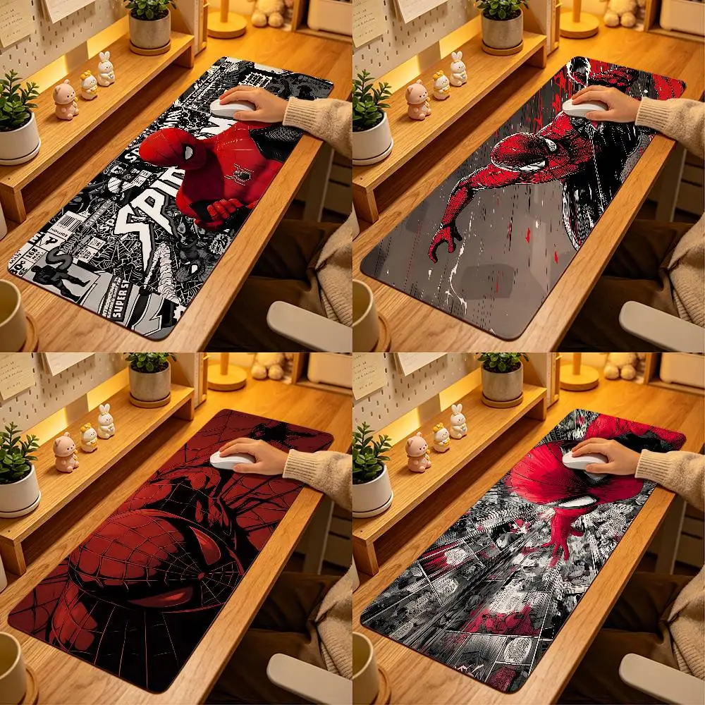 Cool-Spider-Man Mouse Pad Computer Mat Deskpad Laptop Keyboard Mat Office Large Landscape Mousepad