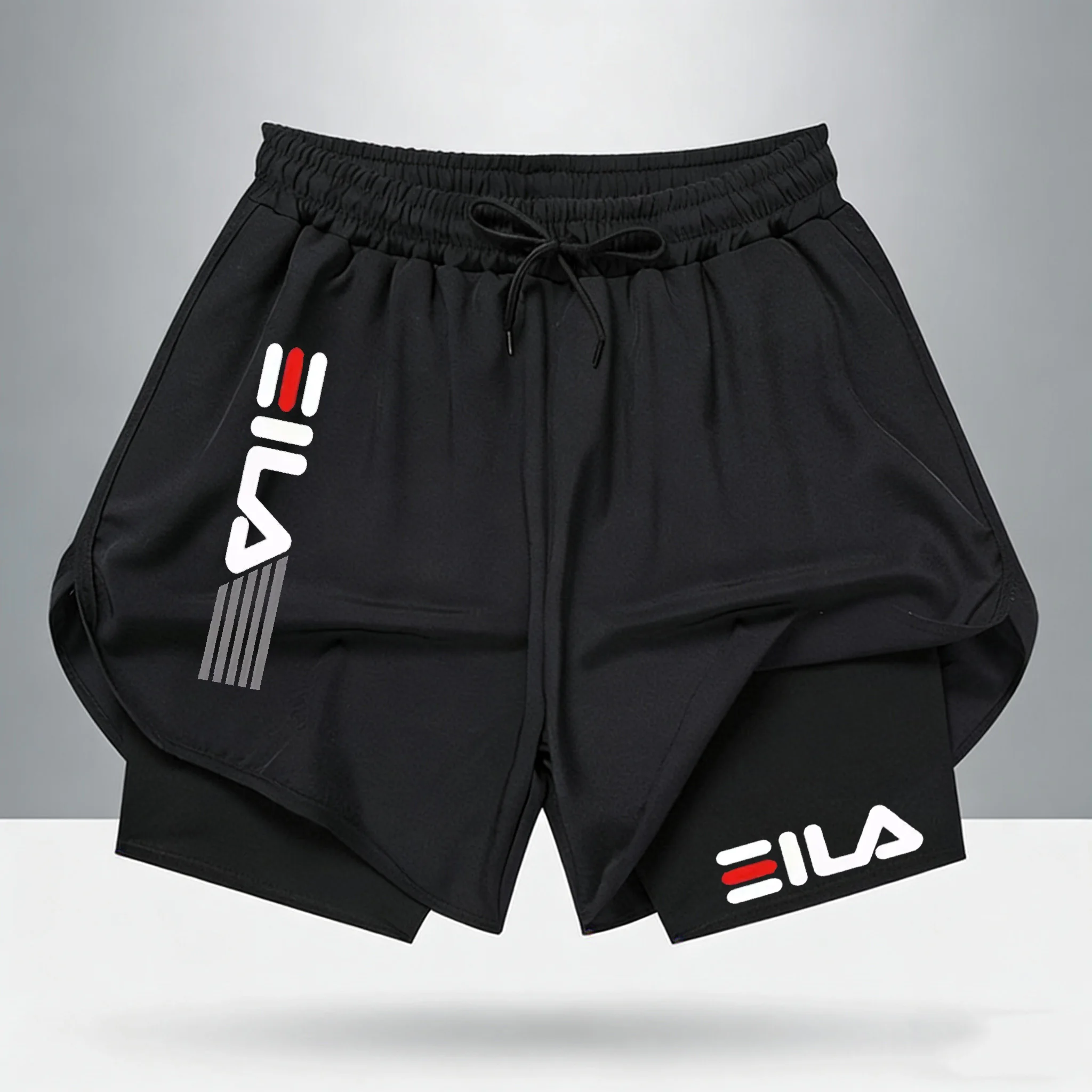 

Men Multi-functional Elastic Band Shorts Pants Summer Crossover Sport Pants Casual Pants Casual Tight Sport Pants Shorts S-3XL