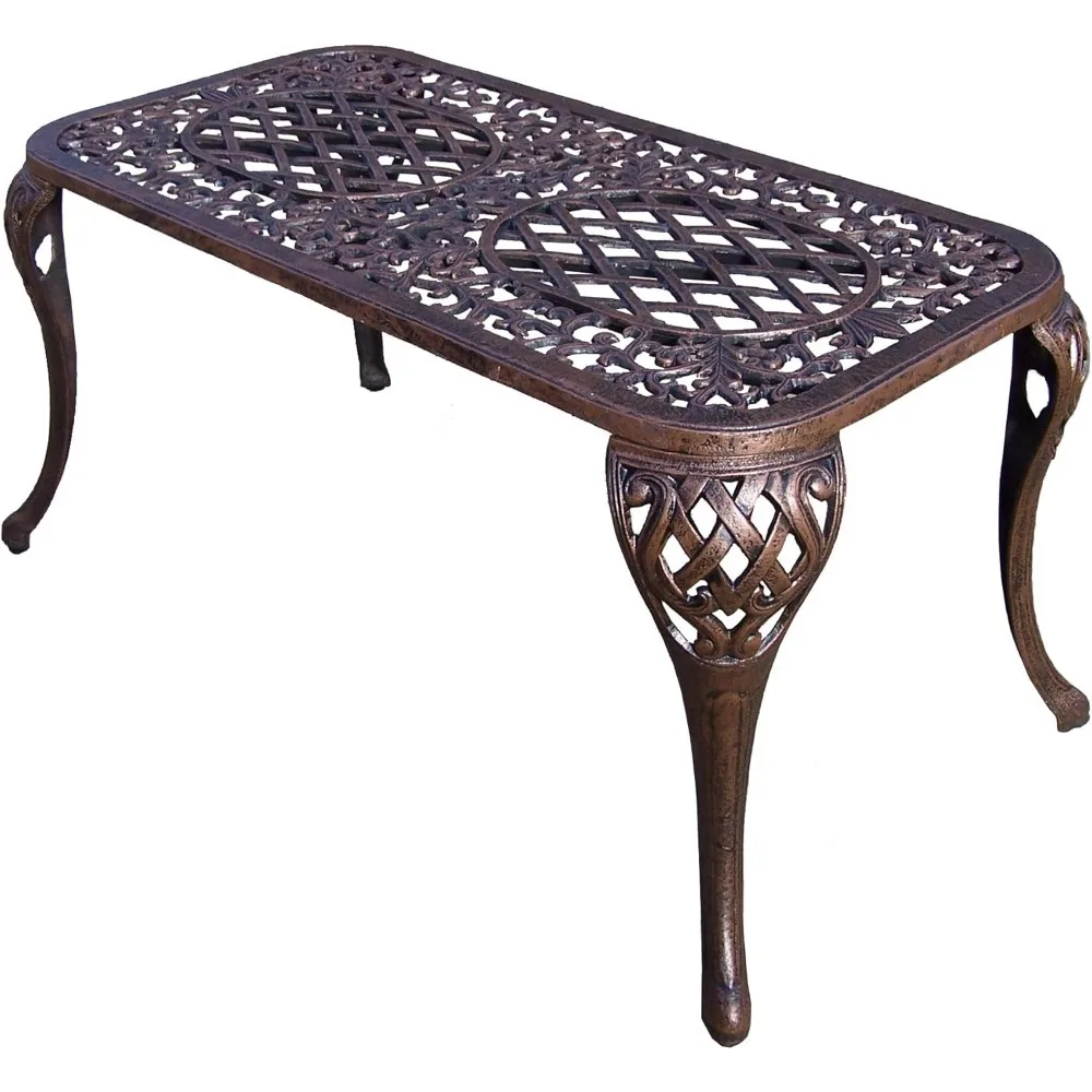 

Aluminum Cocktail Table, 35-inch By 18-inch,