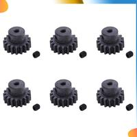 B48A 6X Upgrade Metal 17T Motor Gear Spare Parts Pinion Gear Parts For Wltoys A959 A979 A969 A949-24 Rc Car Replacement Parts