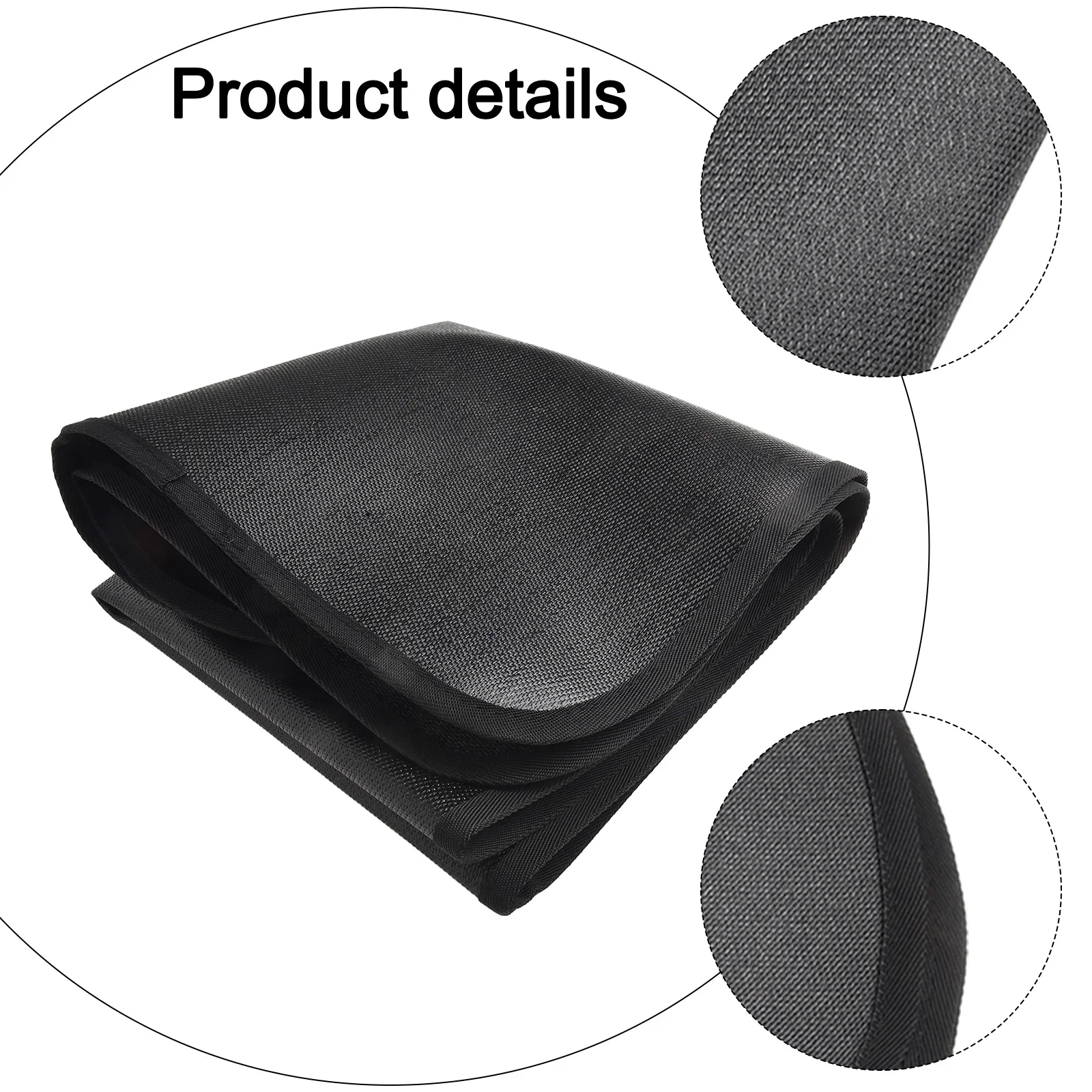 Fireplace Decor Fireproof Fireplace Mat Versatile Protection Mat High-End Non-Slip Backing Lightweight And Flexible