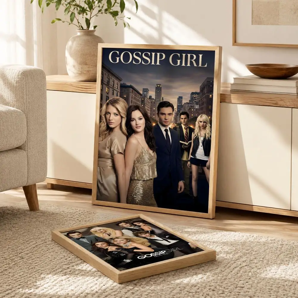 G-Gossip Girl-pintura de programa de television Poster Modern PP Paper Wall Decorative for Cafe Office Bar Home Wall Decor Gift
