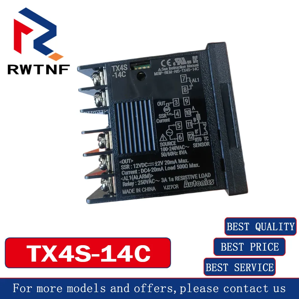 Brand New Genuine TX4S-14C Autonics Temperature controller 220V universal,warehouse stock