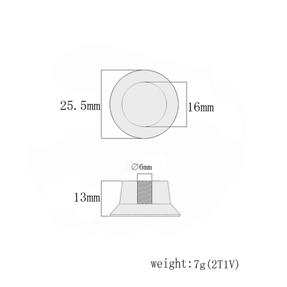 

3 PCS/ Set Plastic Hat Guitar Volume Tone Control Knobs Rotary Knobs for ST Electric Guitar Parts Replacement (Creamy)