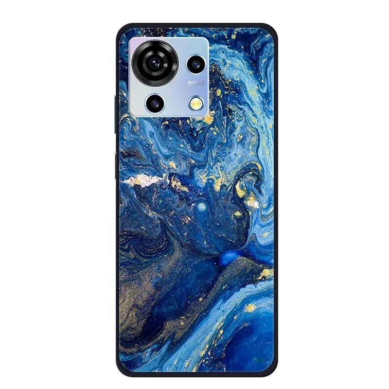 Marble Art Phone Case For ZTE Blade V40 Vita Luxury Silicone TPU Cover Soft Back Case for ZTE Blade V40 V 50 Vita Para Funda