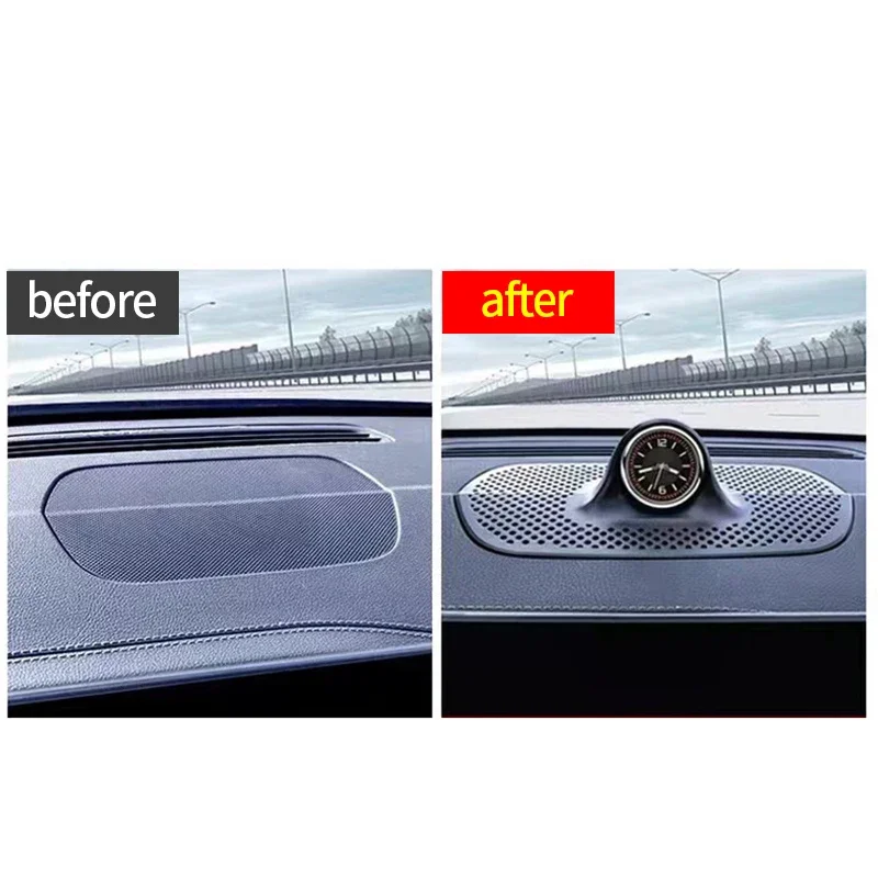 ساعة سيارة لمرسيدس بنز W177 c118 CLA GLB X247 2019-2022 وحدة التحكم المركزية الديكور ملحقات الديكور الداخلي