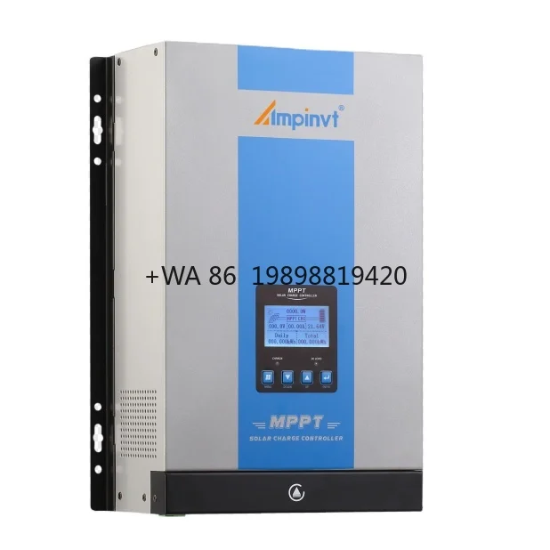 

Контроллер заряда солнечной батареи MPPT 120 А — высокоэффективная зарядка | ЖК-дисплей | Усовершенствованная защита аккумулятора | Макс. 150 В фотоэлектрик