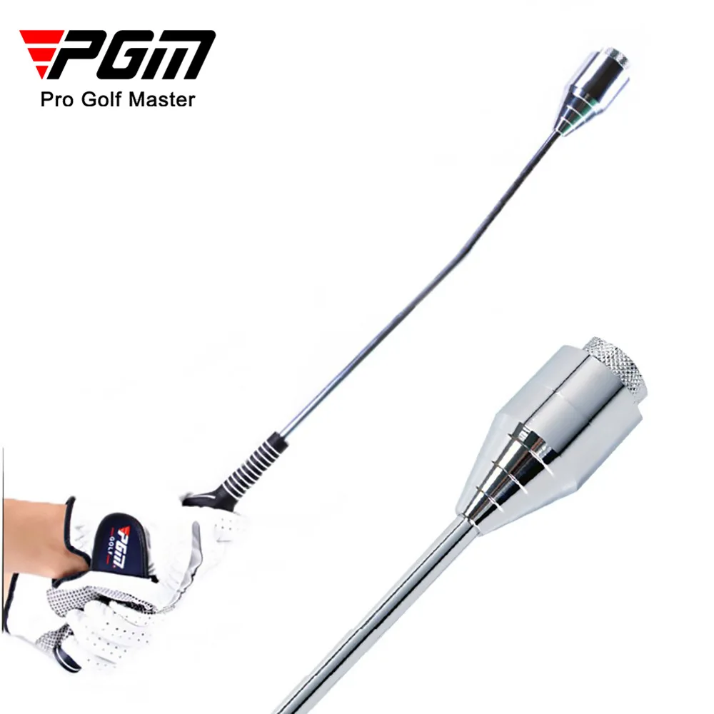 PGM Golf Training Aids Stainless Steel Swing Sticks Trainer Indoor Outdoor Beginners Auxiliary Exercise HGB001