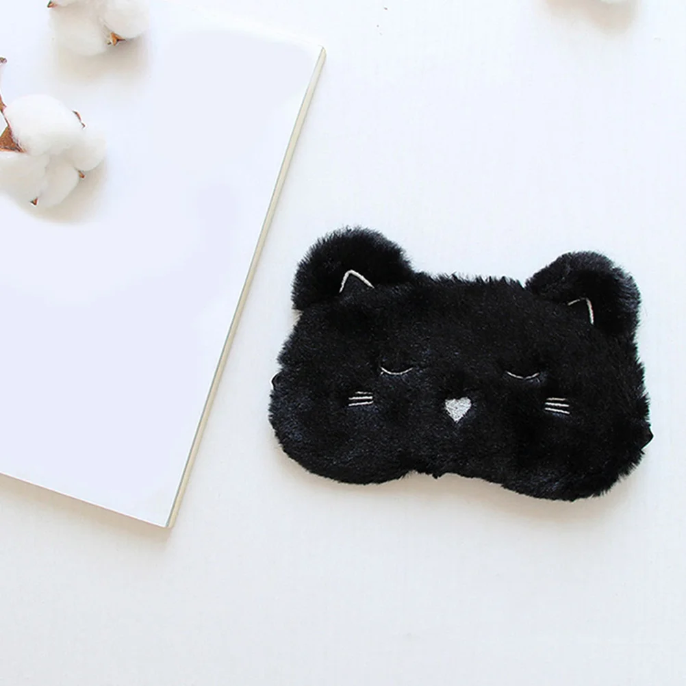 

3 шт., мультяшные маски для сна, очаровательные портативные дорожные бытовые шелковые удобные легкие блокирующие маски для глаз, подарок для