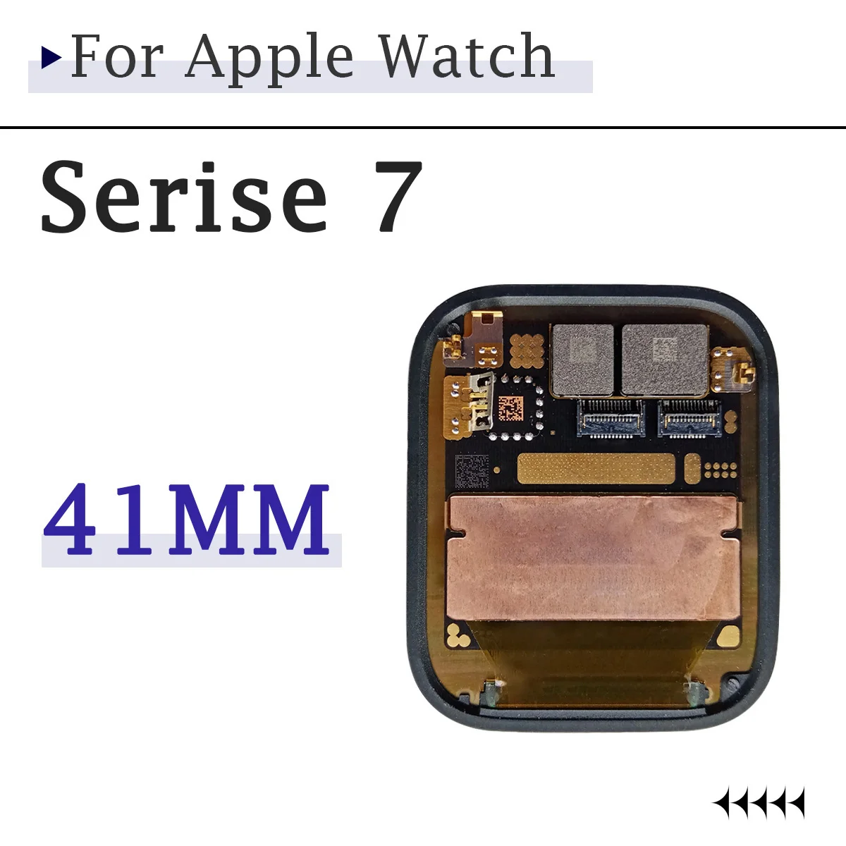 AMOLED dla apple watch Series7 ekran dotykowy lcd wymiana zespołu Digitizer, dla apple watch S7 wyświetlacz LCD 41/45mm