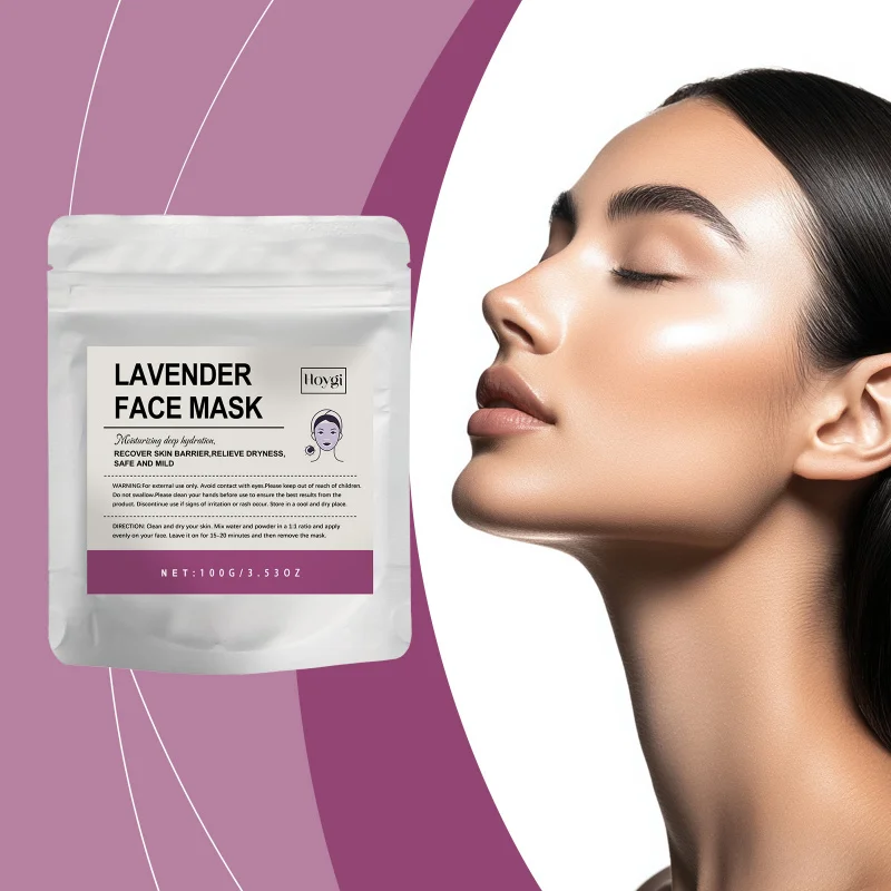 

Lavender Hydrating Leave-On Mask, Gentle Moisturizing Soft, Hydrating Smooth Radiant Skin, Nourishing Face Care Mask Daily